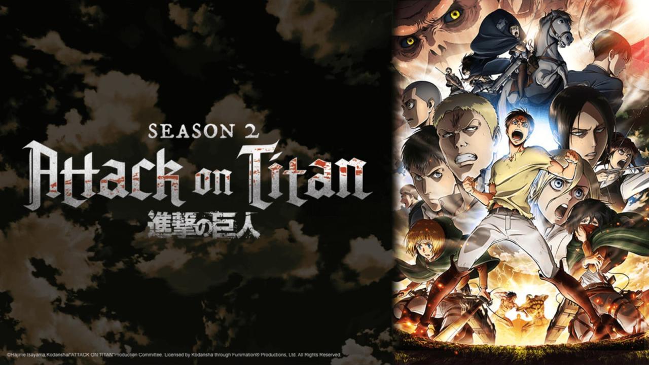 انمي هجوم العمالقة Attack on Titan الموسم الثاني الحلقة 12 مترجمة والاخيرة