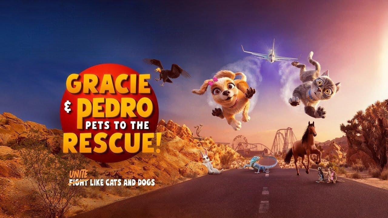 فيلم Gracie and Pedro: Pets to the Rescue 2024 مترجم كامل بجودة HD
