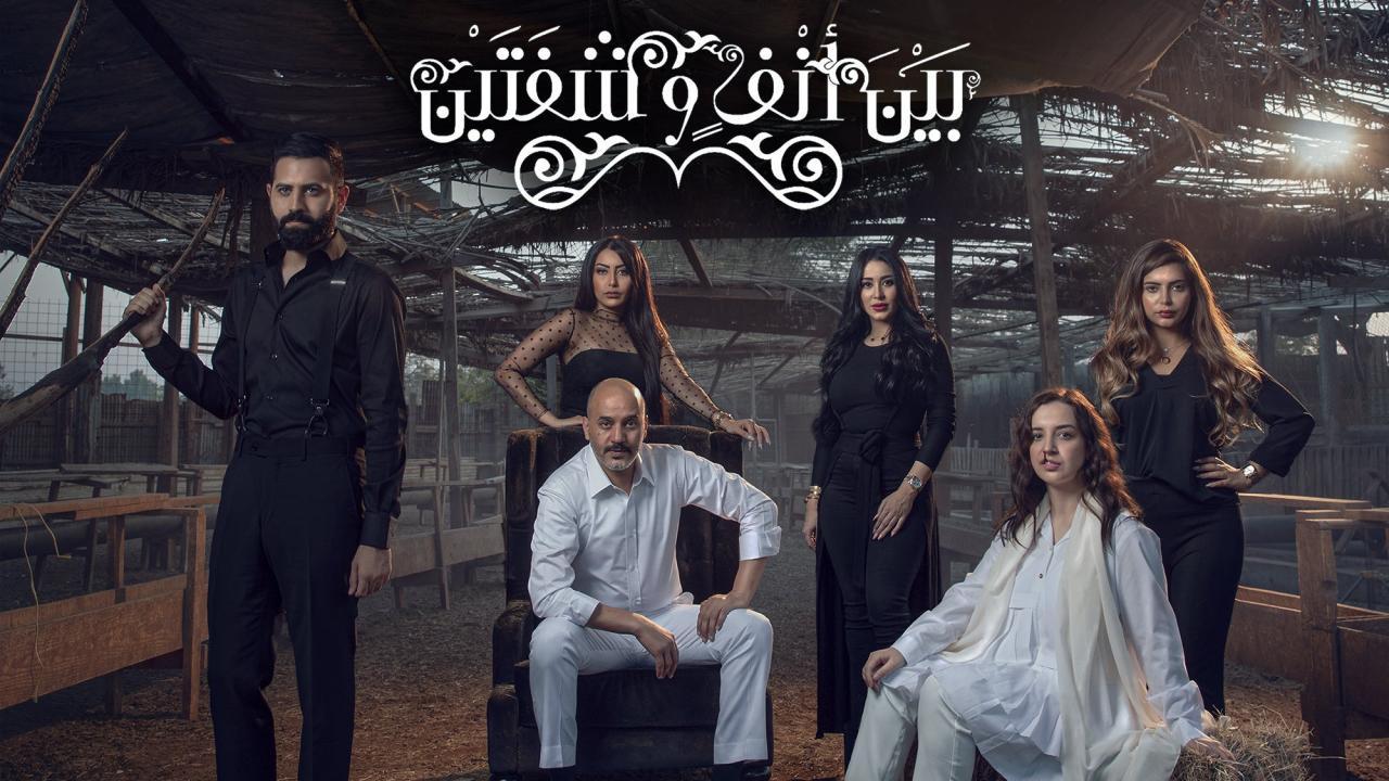 مسلسل بين انف وشفتين الحلقة 2 الثانية